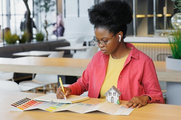 What are the best ways to design a home office for optimal productivity?